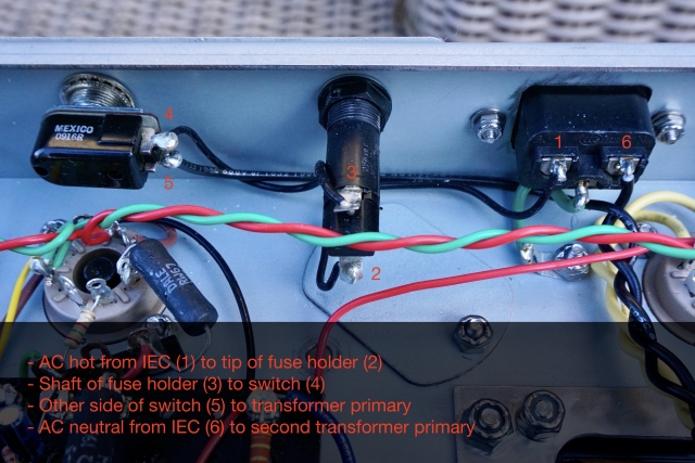 Fig 4: Proper AC input wiring